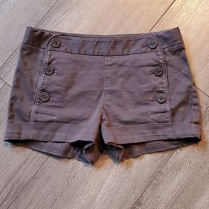 4/$20 Talula Sailor Gray Mini Soft and Stretchy Shorts, Size 00